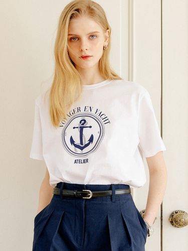 Anchor T-shirt_4 colors - LOOKAST - Modalova