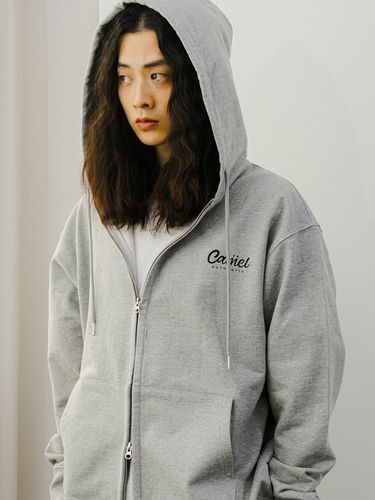 Authentic Logo Full Zip-up Hoodie _ - CAMELWORK - Modalova