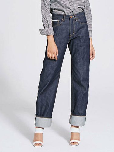 Selvage Denim Pants Indigo - Moth - Modalova