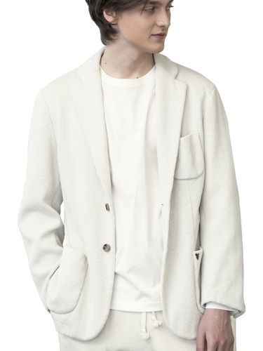 Relaxed Cotton Jersey Jacket - birbante - Modalova