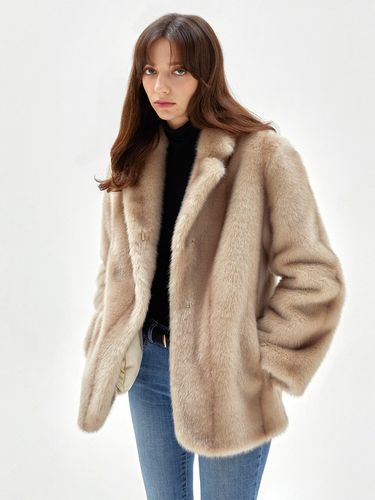 Jennie Eco Fur Mustang Jacket _ - HAVELESS - Modalova