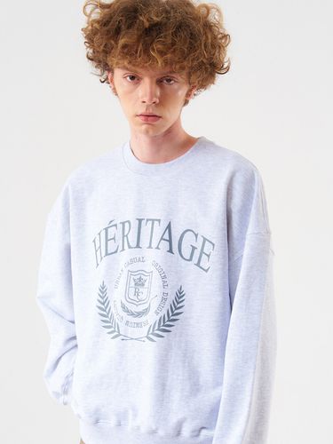 Heritage Sweatshirt (Light Melange) - RIANDCO - Modalova