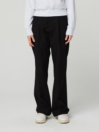 Semi Wide Chino Pants (Black) - Awesomestudio - Modalova