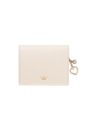 JUDY Slim Bifold Wallet White - J.ESTINA - Modalova