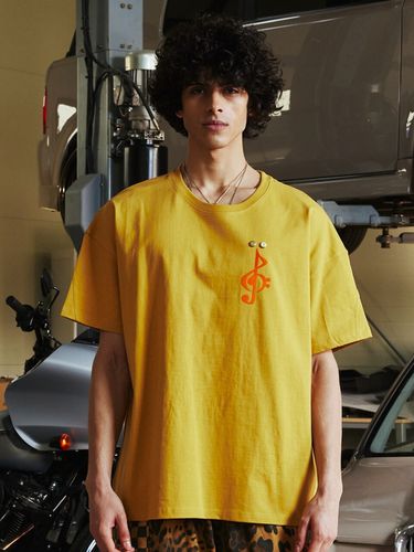 Studs Oversize T-shirt (Yellow) - 2113 studio - Modalova