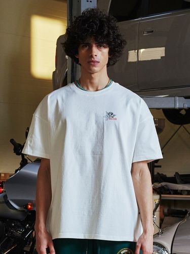 Angel Logo Oversize T-shirt (White) - 2113 studio - Modalova