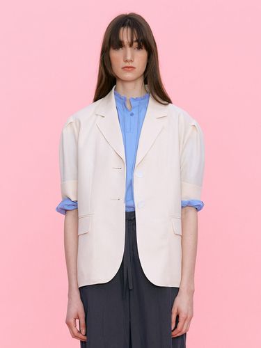 Daddy Fit Linen Jacket - ahwe - Modalova