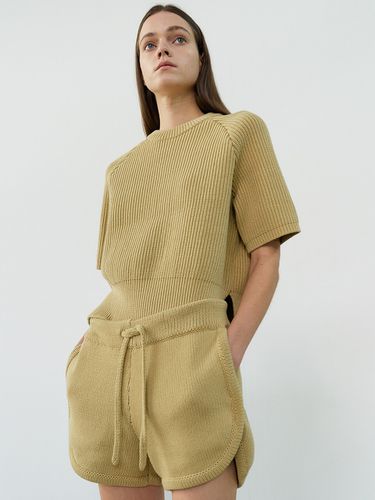 Lounge Knit Top_Olive - MAISONMARAIS - Modalova