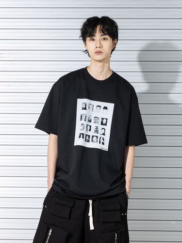 Mono Gallery Oversized T-Shirt_Black - MASSNOUN - Modalova