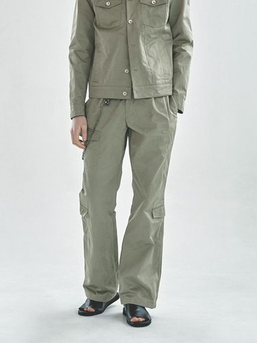 Men Cargo Pants_Khaki - Theballon MEN - Modalova