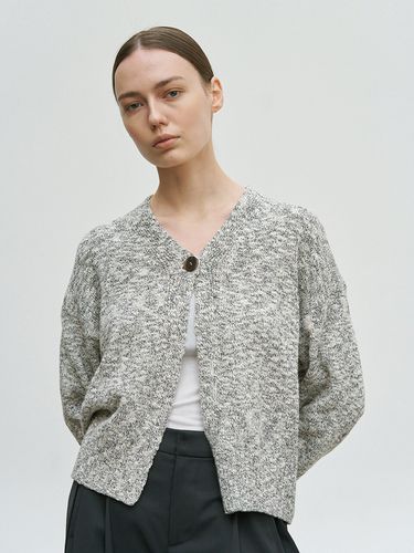 Tweed Knit Cardigan - Carriere - Modalova