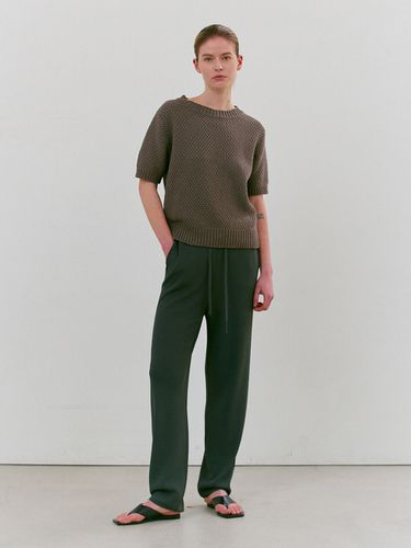 Cool Knit Banding Pants - Carriere - Modalova