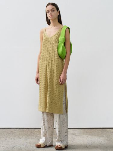 Paper Knit Dress _ Olive - MAISONMARAIS - Modalova