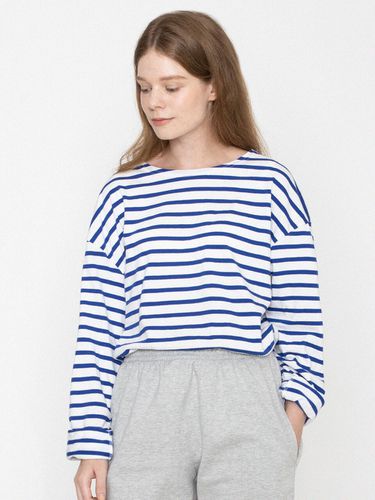 Elbow Heart Smile Stripe Long Sleeve () - GRAVER - Modalova