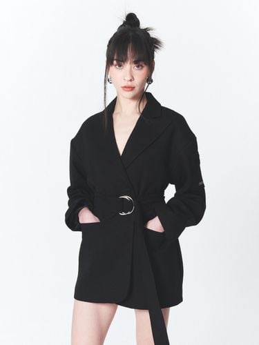 Oversized Belted Blazer - INPREP - Modalova