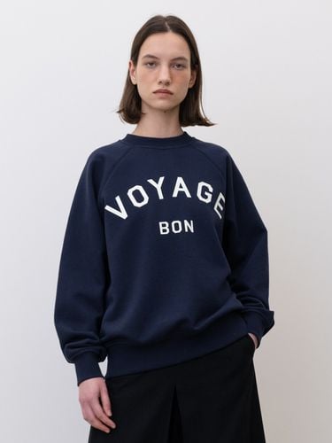 Voyage Crewneck _ Navy - MAISONMARAIS - Modalova