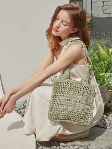 Joy Logo Mesh Bag - OSTKAKA - Modalova