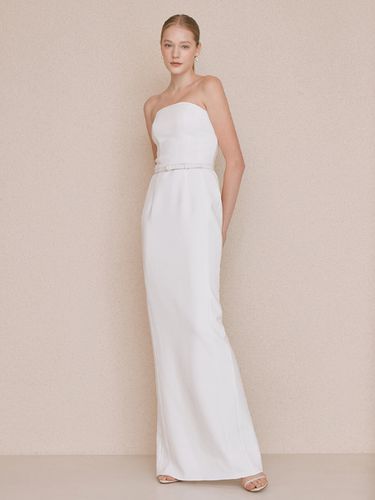 VERA H-line Strapless Maxi Dress_IV - BAU by Bride And You_BRIDAL - Modalova