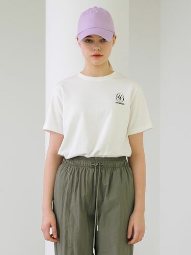 Regular Fit Embroidery Short Sleeve Shirt _ White - W. standard - Modalova