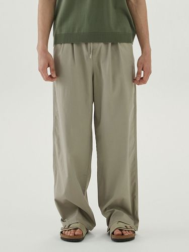 Linen Super Wide Fit Pants _ Mocha - W. standard - Modalova