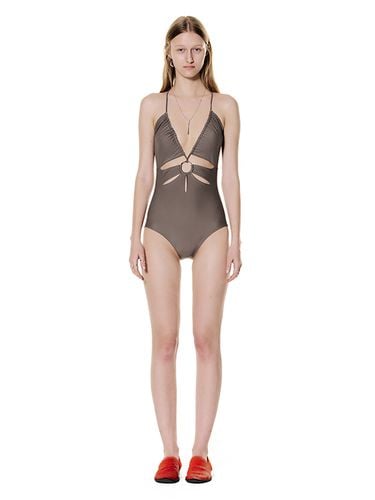 Shamrock Monokini_Brown - YUNSE - Modalova