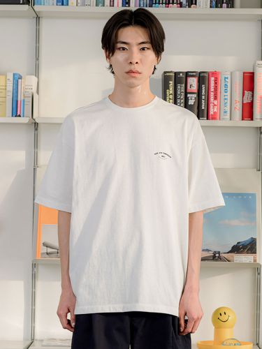 Art Oversize Short Sleeve Shirt _ - NOWANDTOMORROW - Modalova