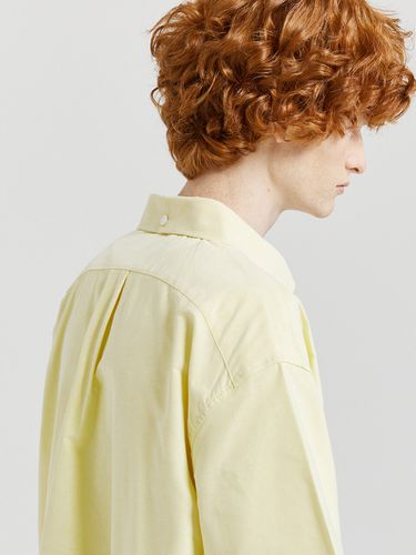 Oversized Half Sleeve Oxford Shirt - V2 - Modalova