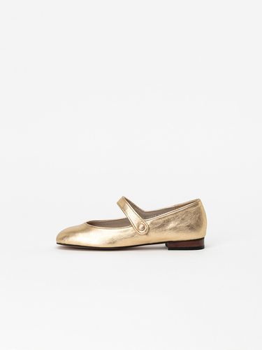 Amina Maryjane Flat Shoes in Yellow - CHAUSSURE LAPIN - Modalova