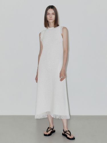 Raw Edge Dress - LOW CLASSIC - Modalova