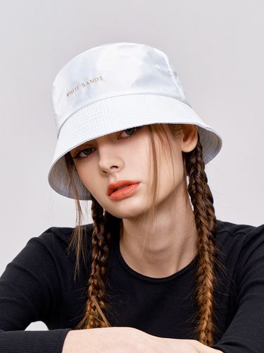 Unisex Iridescent Bucket Hat Unicorn (5 Colors) - WHITE SANDS - Modalova