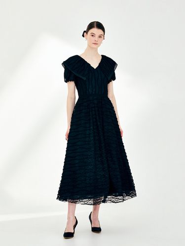 Dillaila Layered Collar Lace Flare Dress () - BAU by Bride And You - Modalova