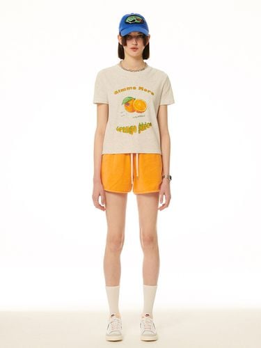 Terry Shorts (Orange) - Hackesch - Modalova