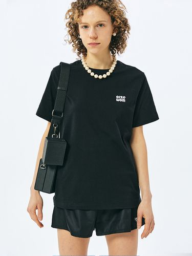 Women Logo Short Sleeve Shirt _ - EZIO - Modalova