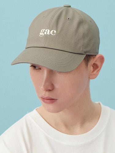 GAC LOGO 6 PANEL CAP khaki grey - GAC - Modalova