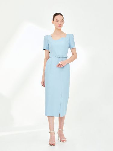 Rowan Curved Neck H-Line Dress () - BAU by Bride And You - Modalova