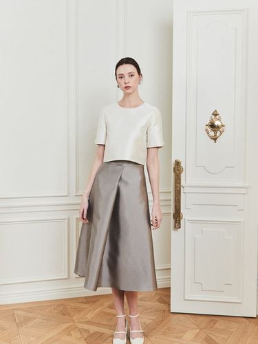 Pin-Tuck Skirt - FORMYSIS - Modalova