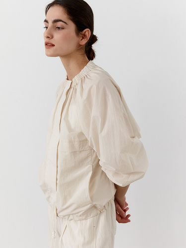 TWR Summer Shirring Bomber (2 Colors) - MOHAN - Modalova