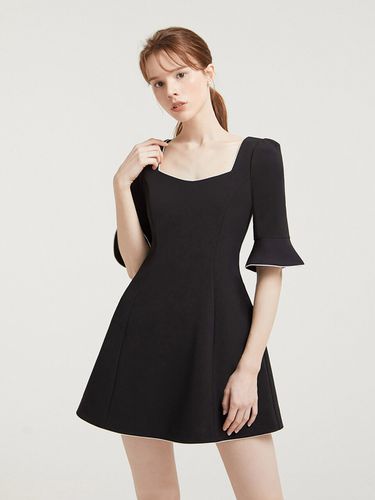 Black Snow Dress - AGNEL - Modalova