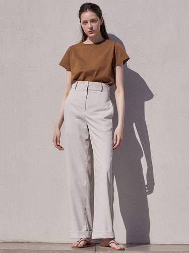 High Waist Pants (Cream Beige) - LARGO - Modalova