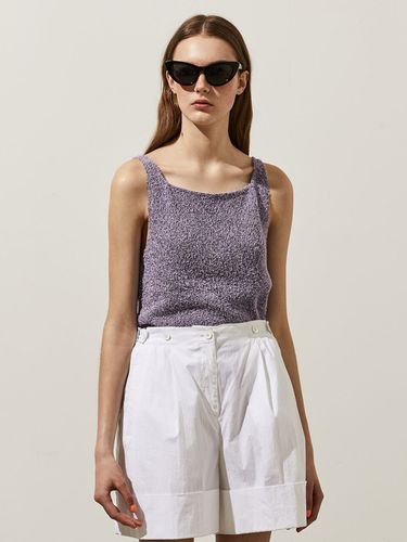 Sleeveless Knit Top (Violet) - ahwe - Modalova