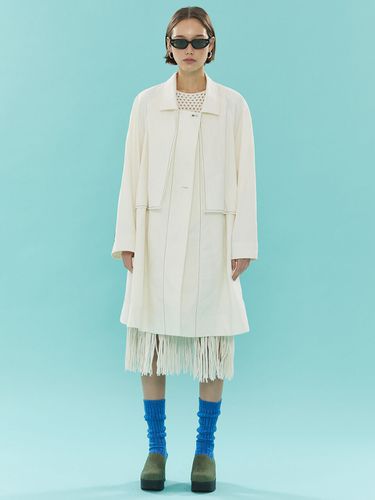 Loose Fit Half Trench - ahwe - Modalova