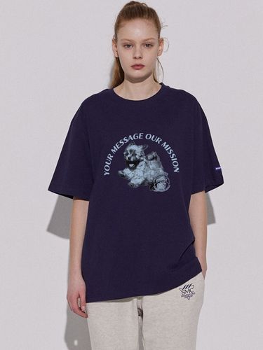 Puppy Stamp Short Sleeve Shirt _ - STAFFONLY - Modalova