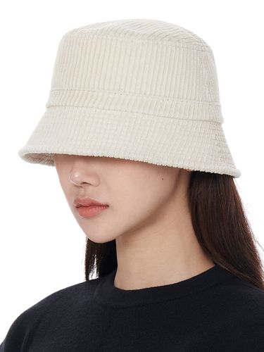 Overfit Corduroy Bucket Hat - LUOESPAC - Modalova