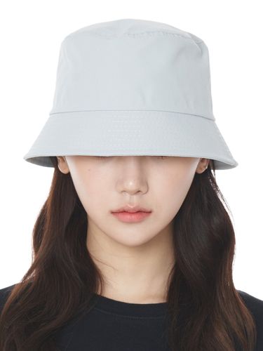 Overfit Nylon Bucket Hat_Light Gray - LUOESPAC - Modalova