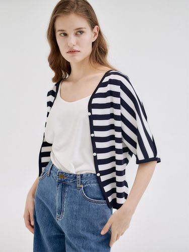 Dolman Sleeve Cardigan_Stripe - NILBY P - Modalova