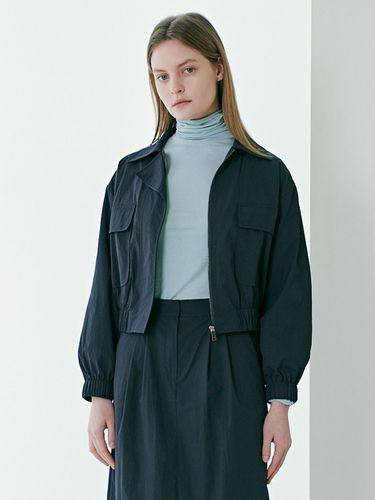 Shirt Collar Blouson Jumper _ 2 colors - W. standard - Modalova