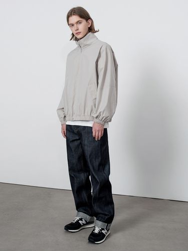 Minimal Track Jacket Set Beige - V2 - Modalova