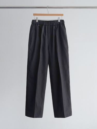 Linen and Cotton-Blend Banding Trousers - LIEU HOMME - Modalova