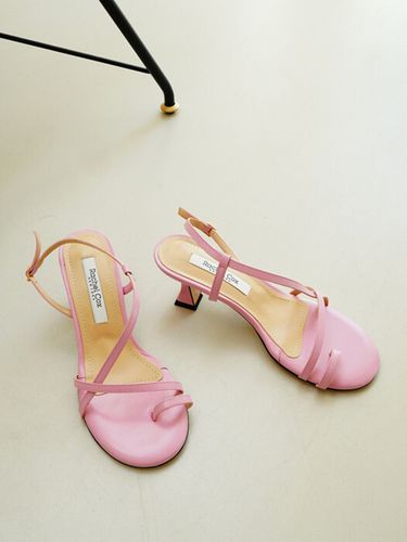 Alora Oblique Strap Sandals - 3 Colors (R2608s) - RACHEL COX - Modalova