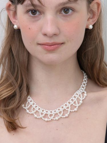 Princess Lace Pearl Necklace - FANTASTIC PLANET - Modalova